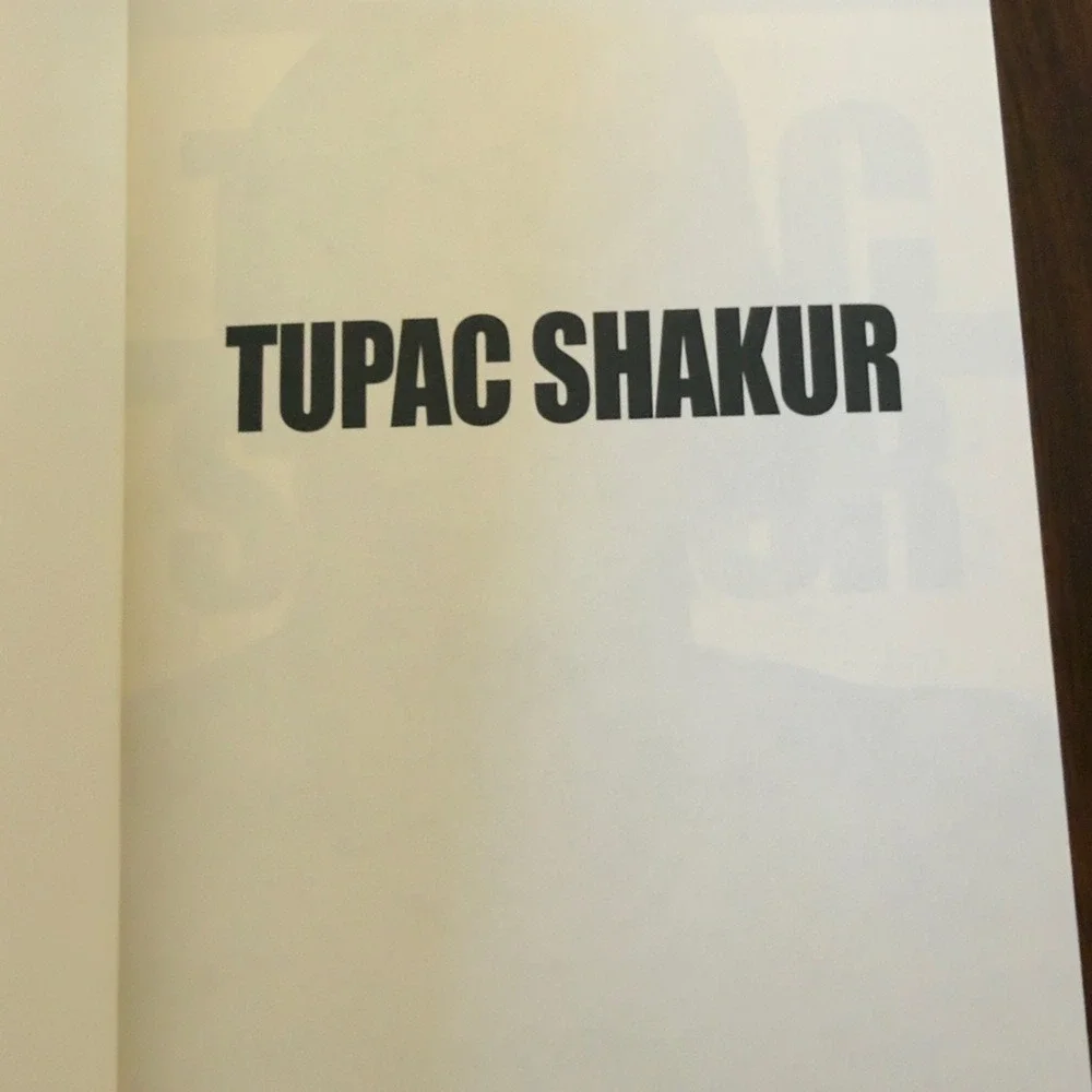 Tupac Shakur:‎ The Authorized Biography Staci Robinson Hardcover Book